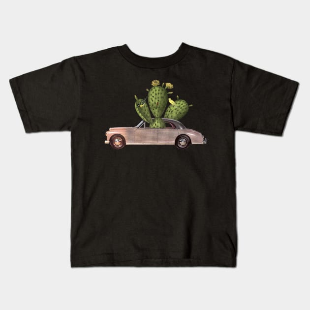 CACTUS ROAD TRIP Kids T-Shirt by GloriaSanchez